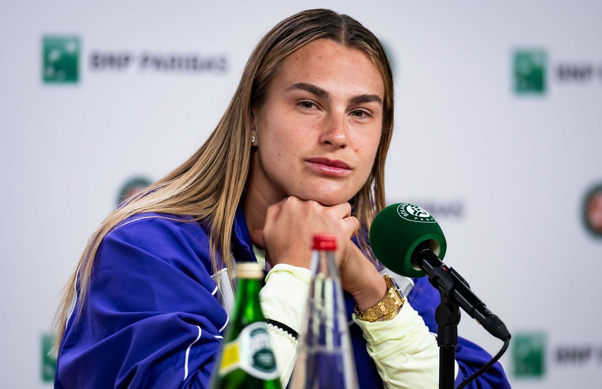 Aryna Sabalenka at the 2025 French Open - Image Source: Getty